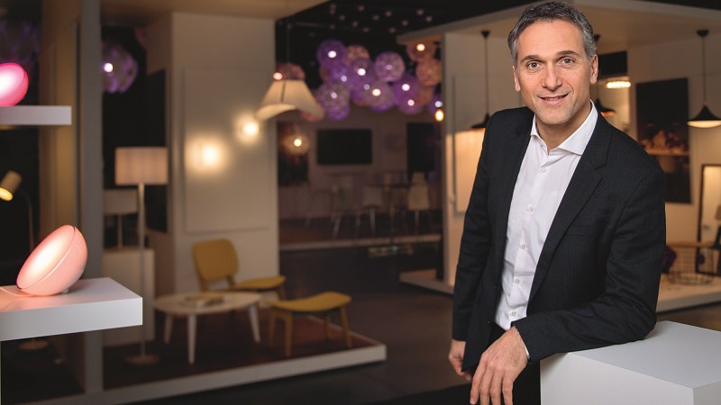 Signify CEO Eric Rondolat