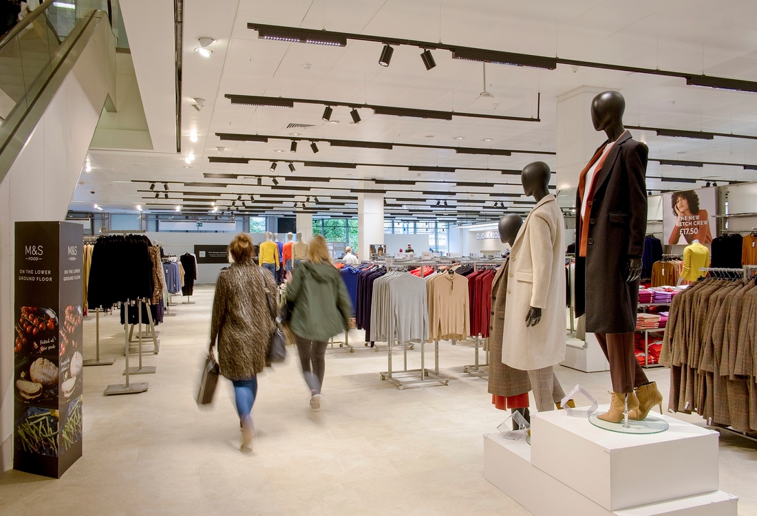 3D Signify printed luminaires at British retailer M&S