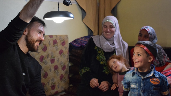 Bringing light to displaced people around the world