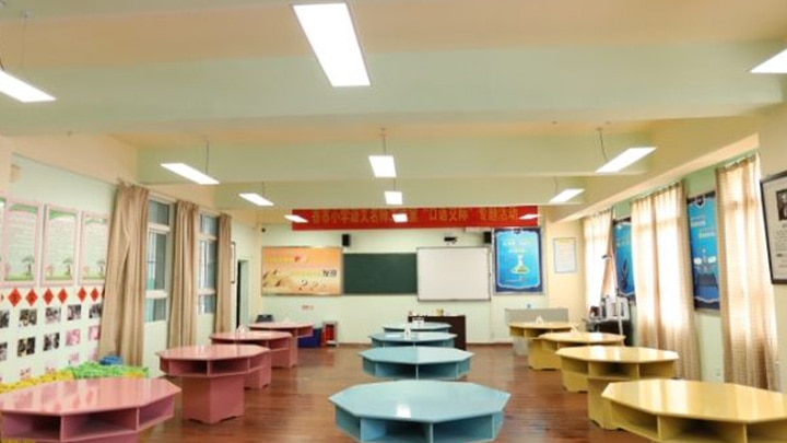 Light for better learning in China