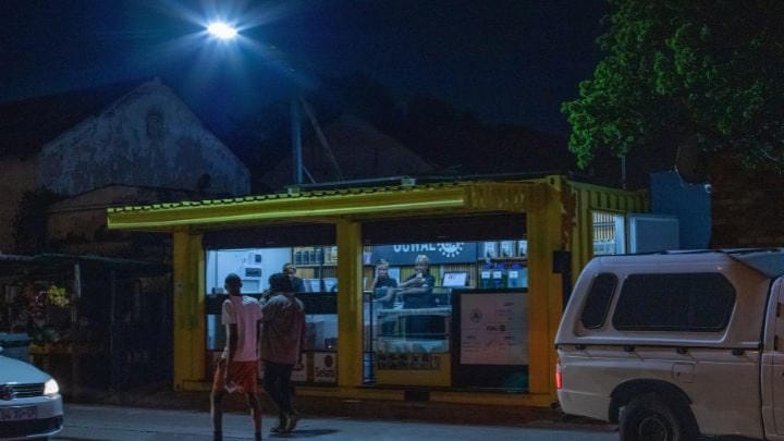 Light for safer access to food, South Africa