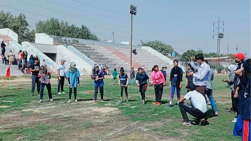 Naseem hameed sport academy running