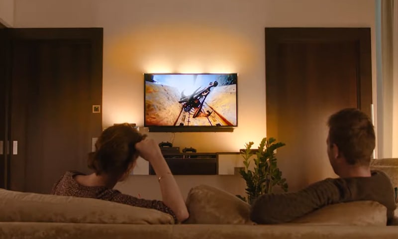 Grab the popcorn! Take your home entertainment to the next level with the Philips  Hue Play HDMI Sync Box