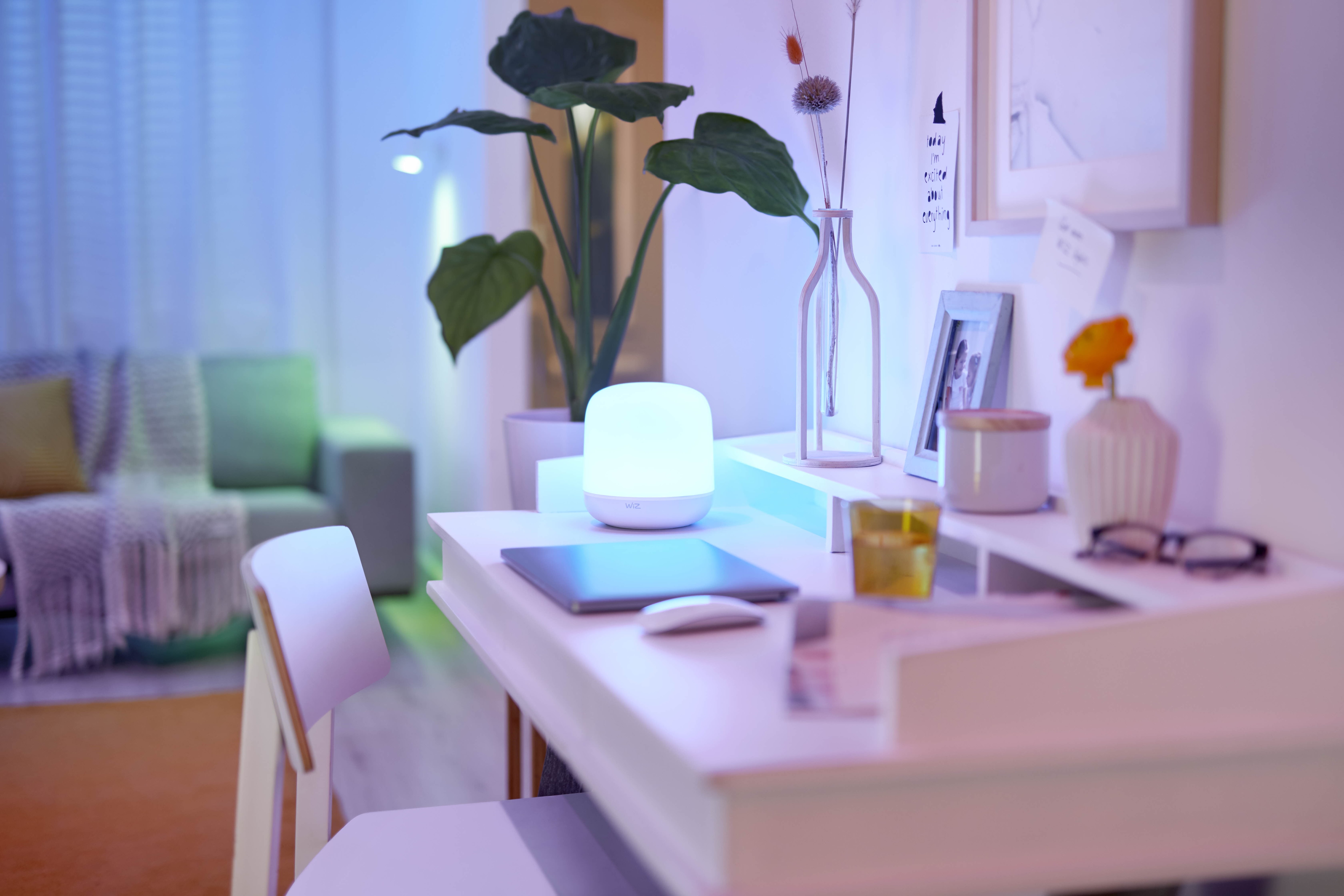 Neue WiZ-Produkte für intelligente Beleuchtung | Signify Unternehmenswebsite | Tischlampen