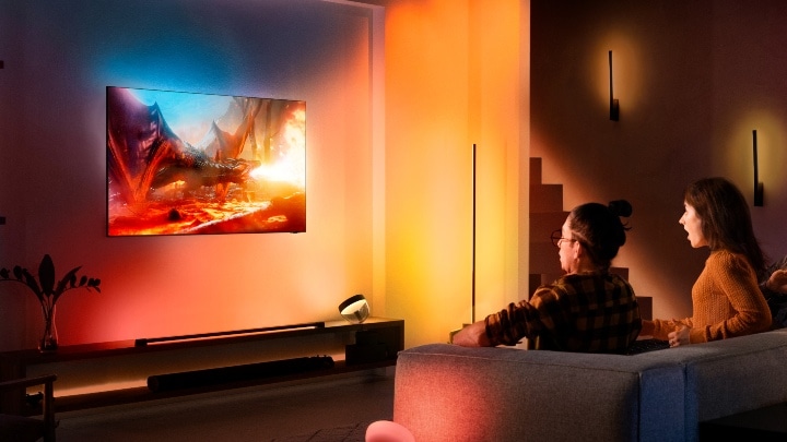 Philips Hue lights can now sync with Samsung TVs, for a price