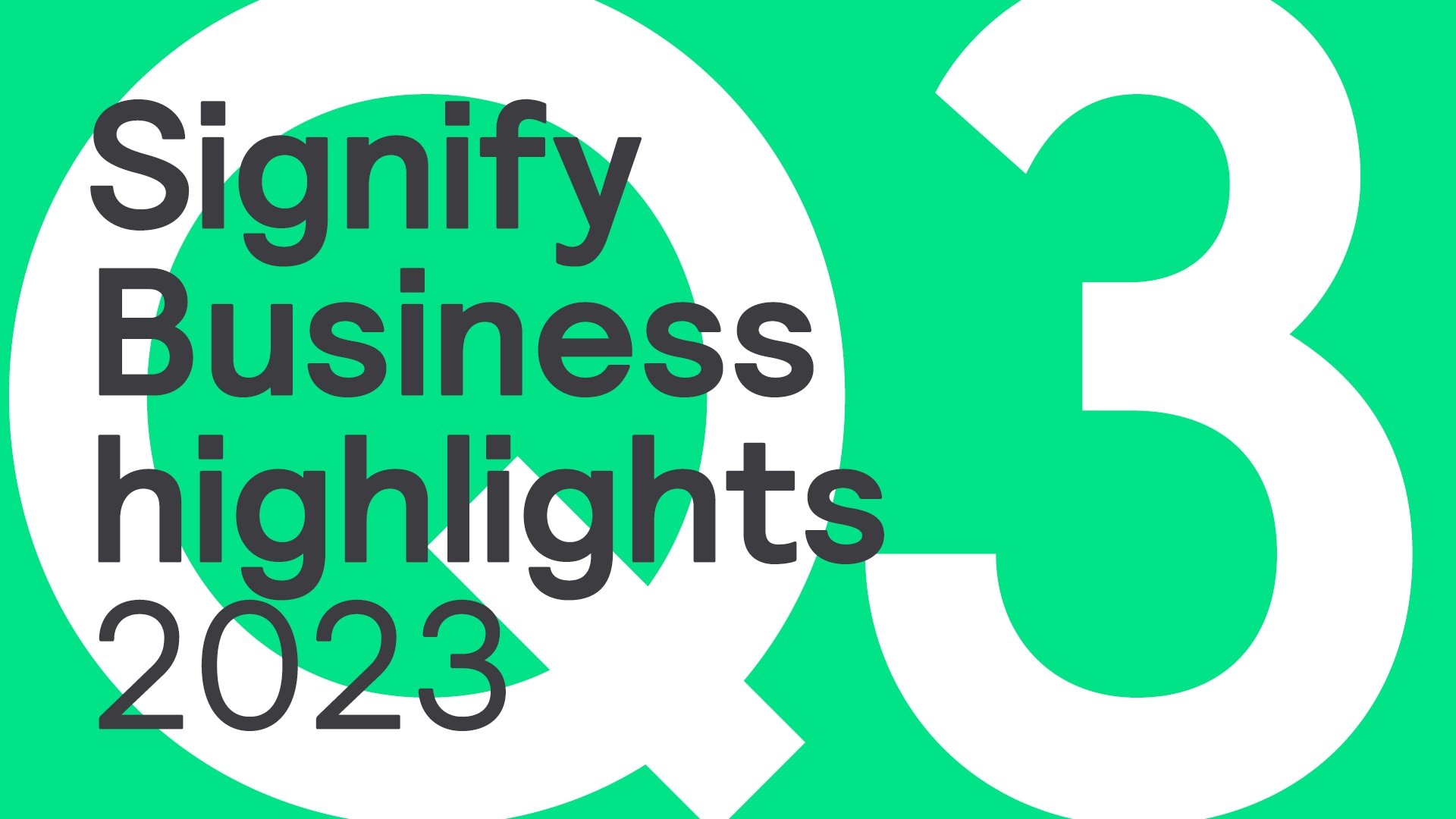 Q3 Business Highlights