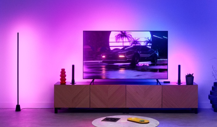 LED TV HDMI Synchronisatiebox Met Verlichtingsstrip - Ambilight Effect Voor Schermen Tot 65 Inch