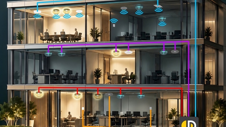 Dynalite Hybrid Wireless Control