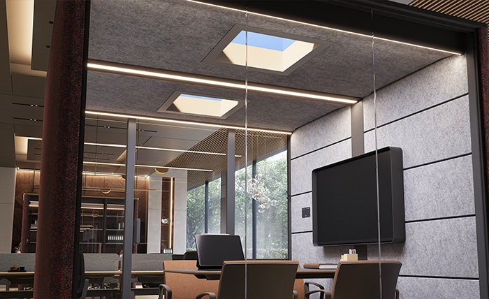 Skylight brings the experience of daylight to every workspace