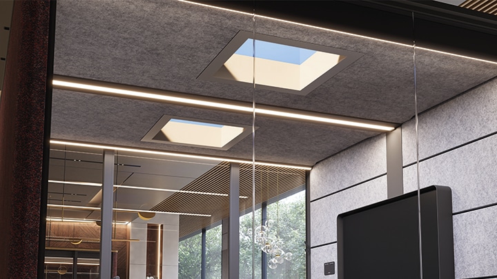 Skylight brings the experience of daylight to every workspace
