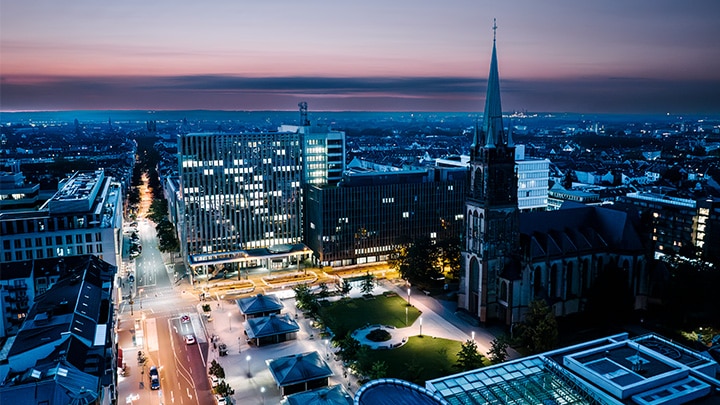 Düsseldorf smart lighting