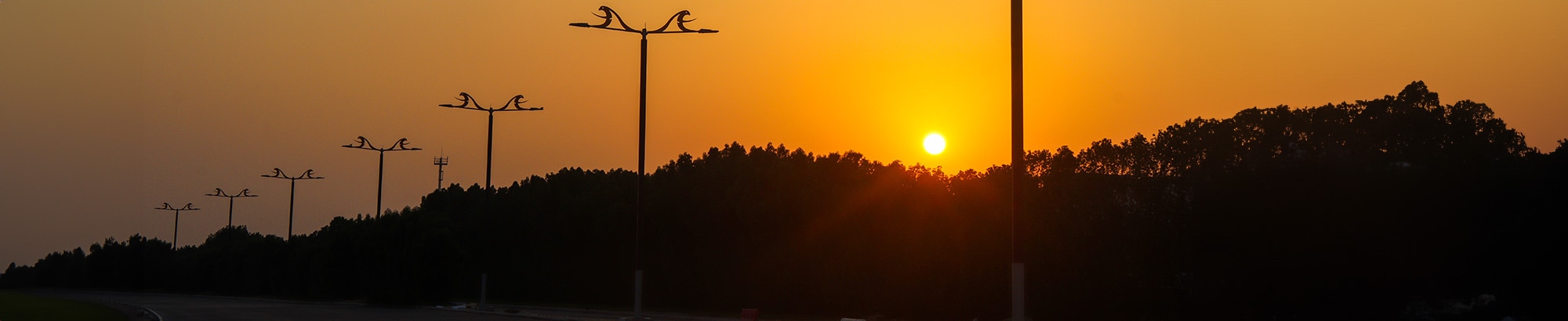 Solar Streetlighting for Eastern Residences at Falcon City of Wonders