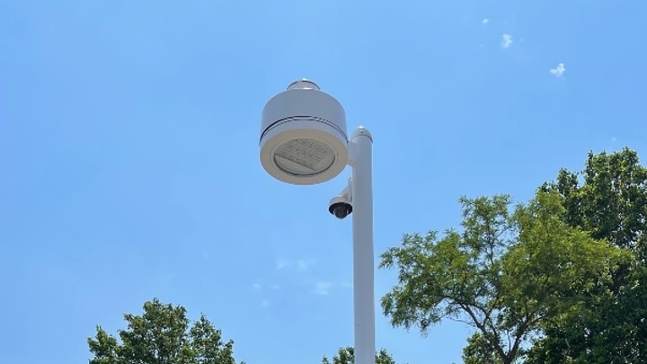 BrightSites C7011 luminaire with Gbit technology