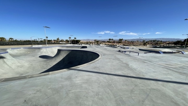 Largest skate park in Coachella Valley with high speed Wi-Fi