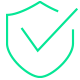 Protected guarantee icon