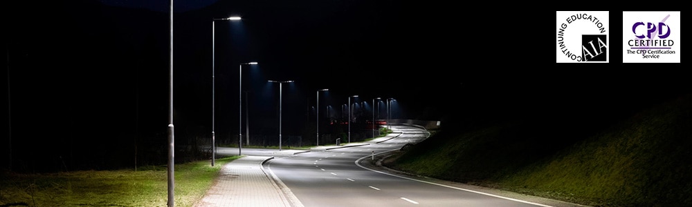 Connected street lights