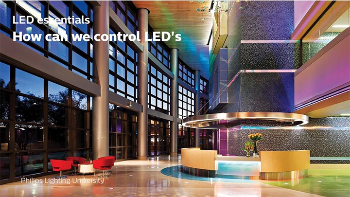 How can we control LEDs?