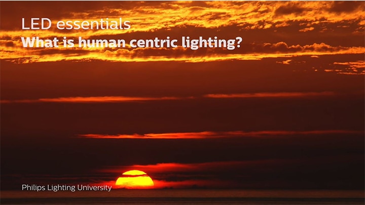 What is human centric lighting?