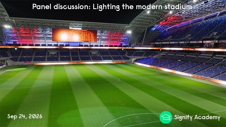 Lighting the modern stadium