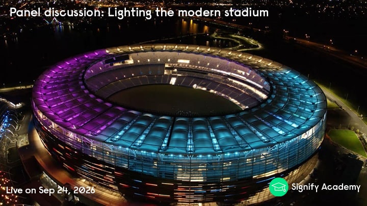 Lighting the modern stadium