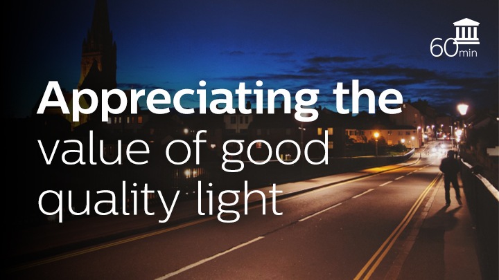 Communicating the value of light