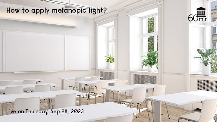 Melanopic lighting