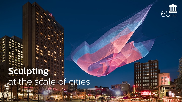 Sculpting at the scale of cities (Janet Echelman)