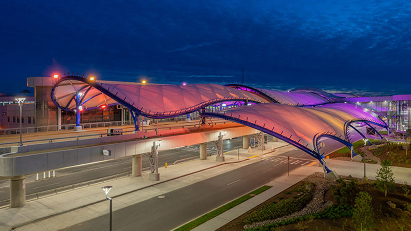 Rochester NY Airport Canopy, NY, USA © Don Cochran Photography