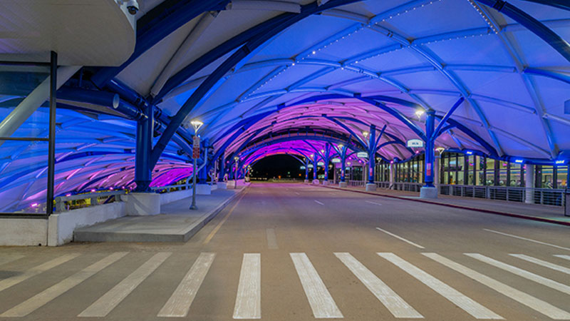 Rochester NY Airport Canopy, NY, USA © Don Cochran Photography