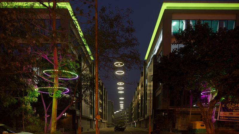 Sumel 6 Street – ADS Architectes, Beyond Green Paysagistes - Lighting design © Atelier dada – photo Neha Mevada