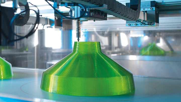 Signify’s 3D-printed luminaires are zero waste products.