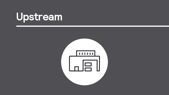 Upstream &ndash; warehouse icon