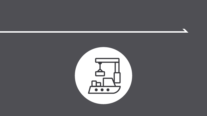 Upstream &ndash; Logistics icon