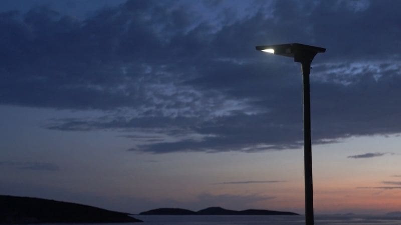 Signify installs solar lighting in the island of Leipsoi