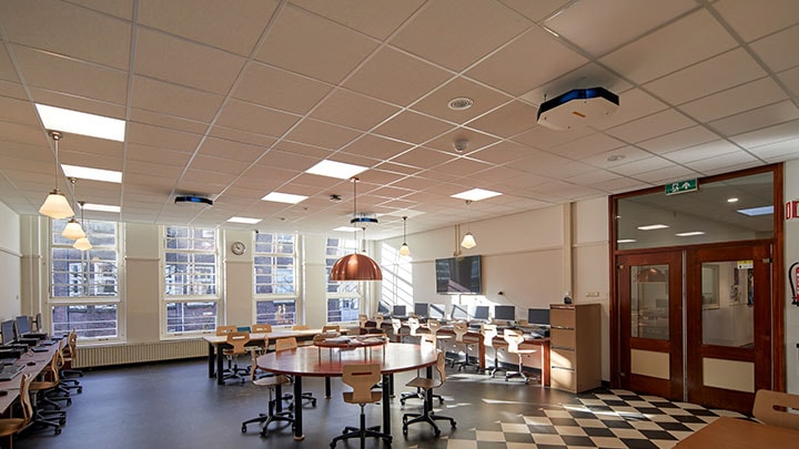 UV-C lighting in schools