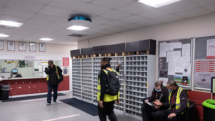 Creating a safer workplace for Abellio Bus London with UV-C lighting