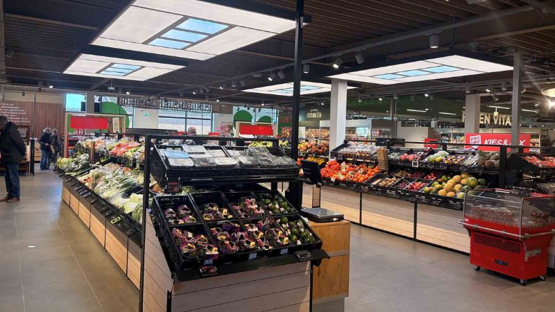Nature Connected installed inside PLUS supermarket