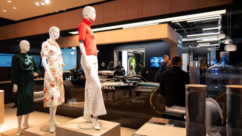 Decluttered ceilings for a modern fashion retail experience showcased at EuroShop 2026