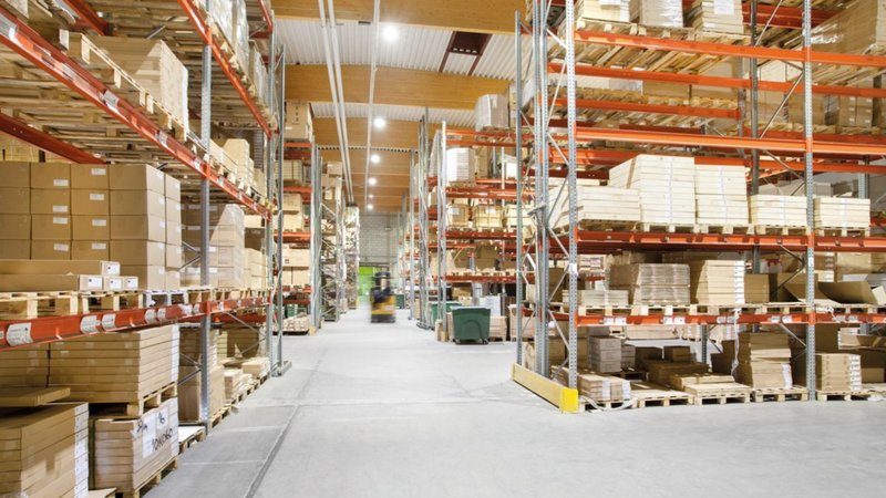 industrial and factory environments, storage, warehouse image
