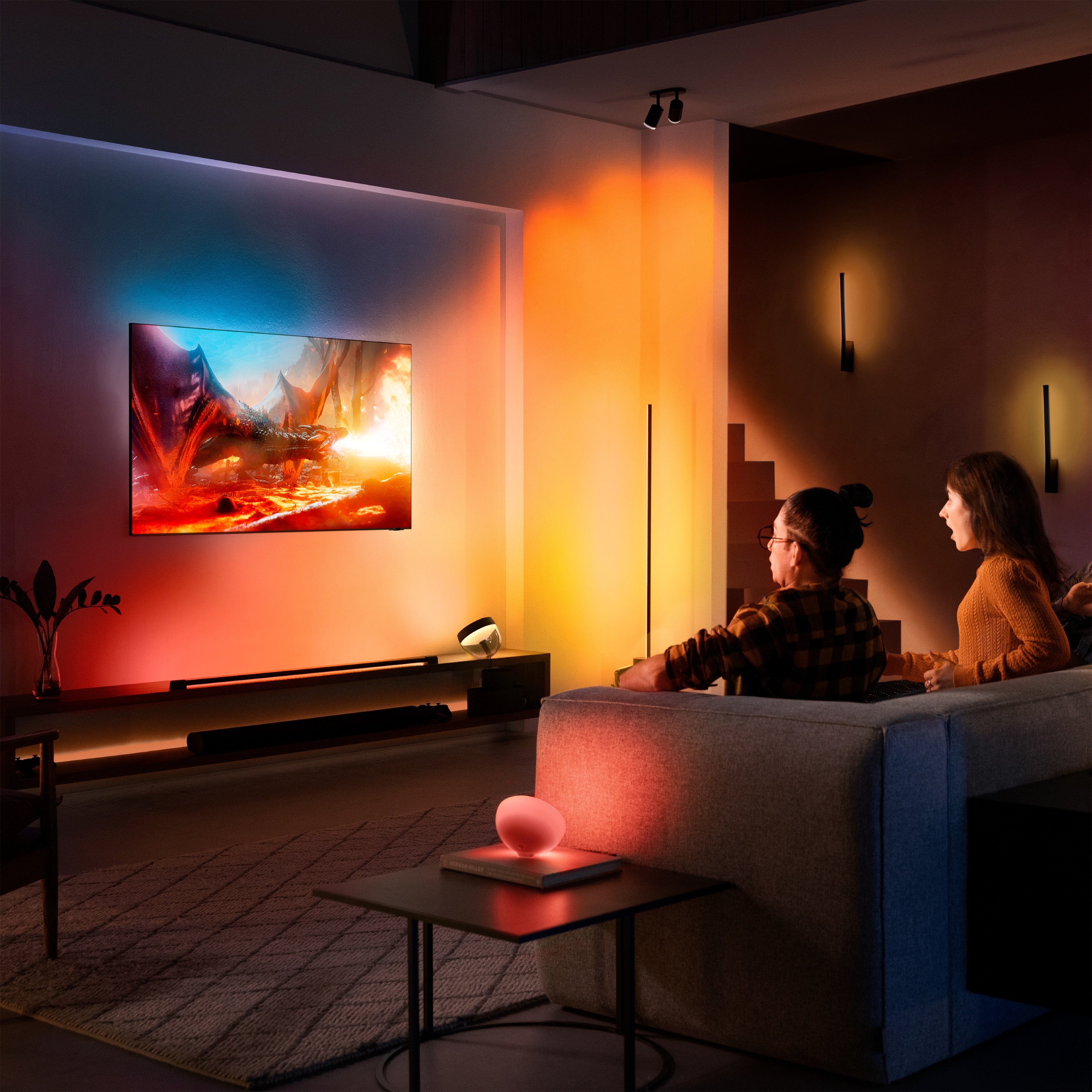 New Philips Hue Sync TV app Samsung TVs | Signify Website