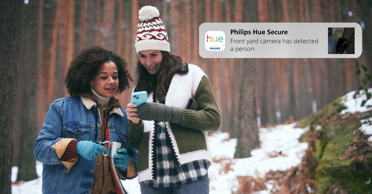 Hue Secure Wired Camera with desktop stand | Philips Hue US