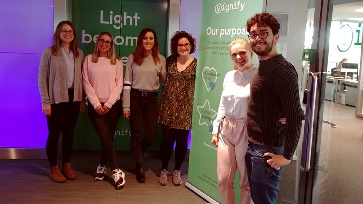 Signify intern in the spotlight: Meet Julia Rotzinger