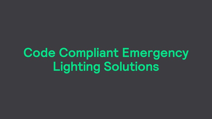 Code Compliant Emergency Lighting Solutions