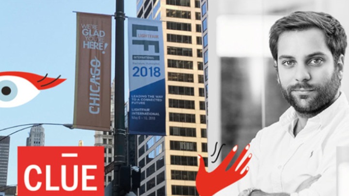 Santiago Bautista, first prize winner of CLUE 04 Competition attends Lightfair 2018