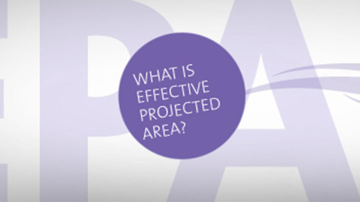 What is Effective Projected Area (EPA)?