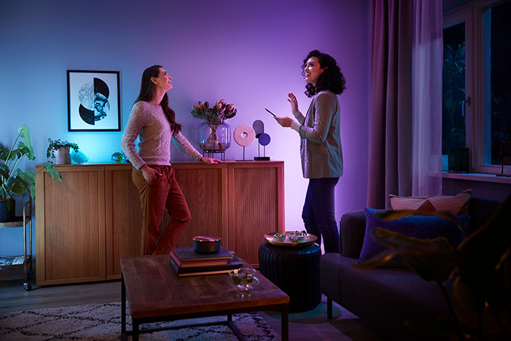 Set the perfect look and feel in your room with new Philips Hue with Bluetooth Signify Company Website