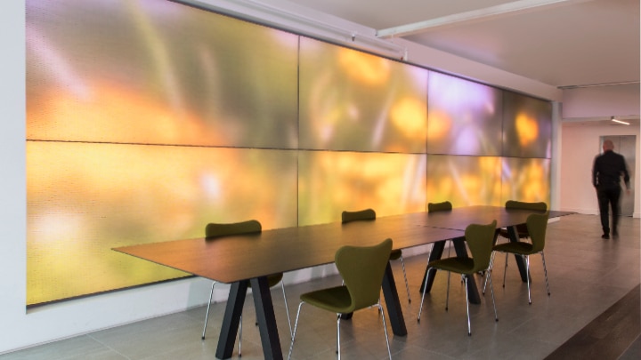 OneSpace and Luminous Textile can boost the mood of employers in various workplaces