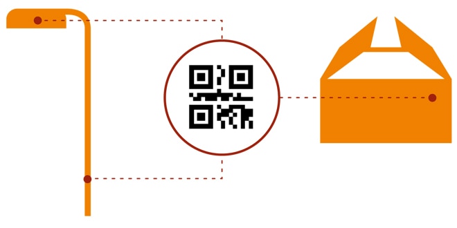 Signify Service tag QR based identification system