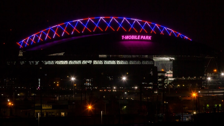 T-Mobile Park roof lights