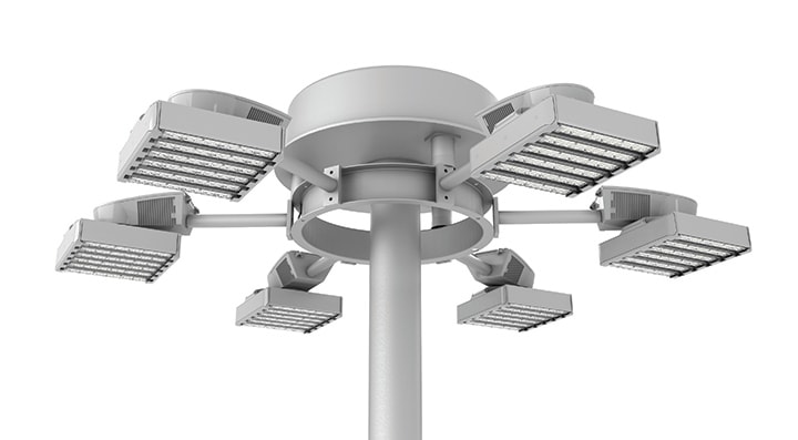 HighFocus LED Gen 2 LED high mast luminaire by Lumec is better than ever